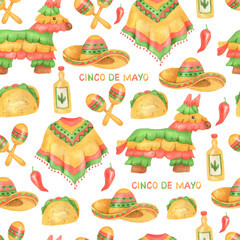 Pattern Cinco de Mayo