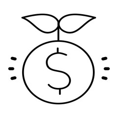 invesment icon vector illustration concept