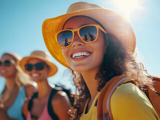 An emphasis on sun safety practices, including skin protection and awareness of UV exposure