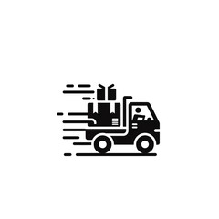 forklift truck icon