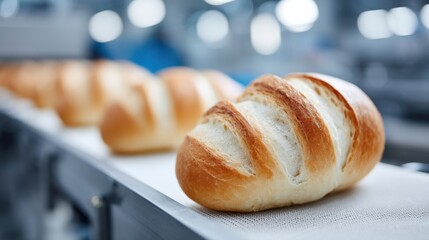Fresh Baked Bread Soft  Crispy  and Delicious