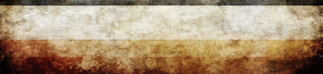 Obraz premium Aged, textured horizontal stripes in muted earth tones