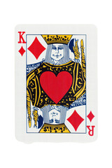 Isolated King of Diamonds