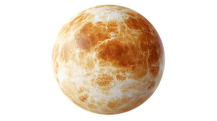 Venus 3D Illustration Realistic Isolate Element Clipart