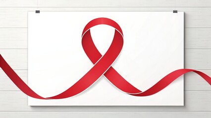 A tan world map with a red blood drop centered, symbolizing focused awareness across borders.
