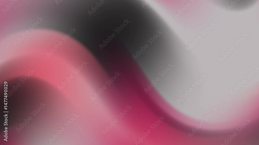 Poster abstract video of flowing colors with smooth transitions and gradient effects