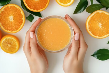 Orange Juice and Fresh Citrus Fruits