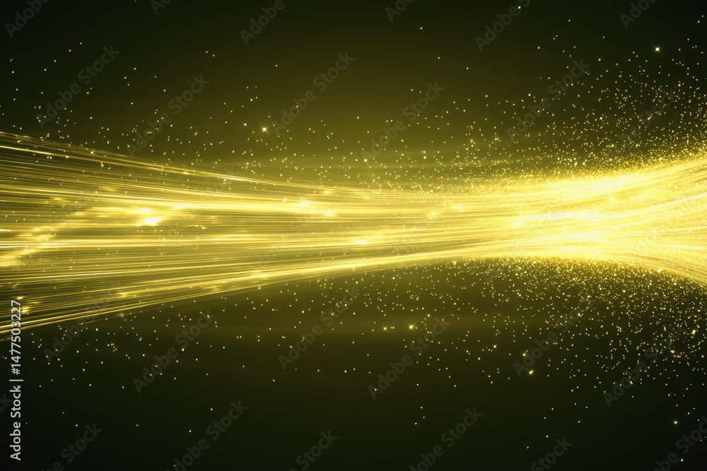 Poster luxurious gold background contrast with deep black creating a striking visual experience for elegant