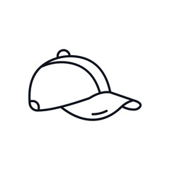 Cricket Cap Vector icon