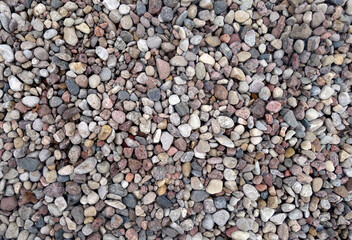 Pebble stones background.