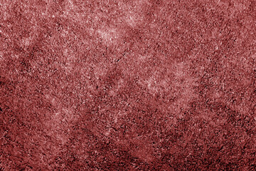 Artificial red grass plastic covering mat texture