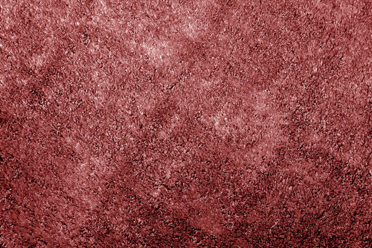 Artificial red grass plastic covering mat texture