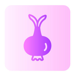 Obraz premium onion gradient icon