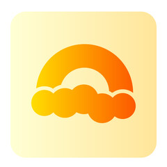 rainbow gradient icon