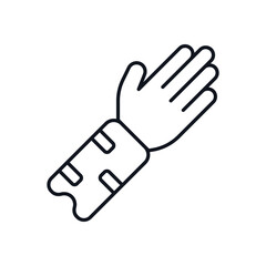 Arm Guard Vector icon