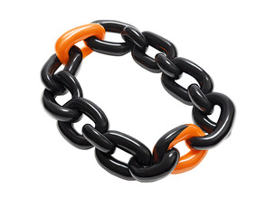 Obraz premium Abstract chain circle design