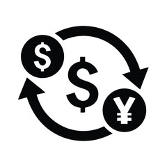 currency exchange icon 