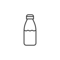 Water bottle Icon. symbol for mobile concept and web design.
