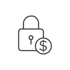 Fixed price Icon. symbol for mobile concept and web design.