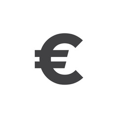 Euro Icon. symbol for mobile concept and web design.