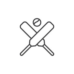 Cricket Icon. symbol for mobile concept and web design.