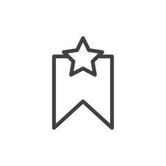 Bookmark Icon. symbol for mobile concept and web design.