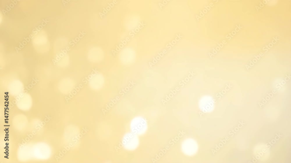Poster shimmering golden bokeh dancing across frame, creating luxurious soft glow with mesmerizing circular