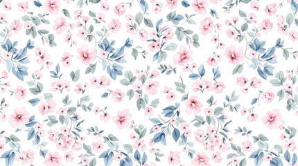 Pink petals background, Beautiful floral pattern in small abstract flowers. Small rose pink flowers.