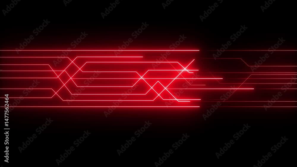 Poster digital circuit network technology internet data space background. digital data moving on circuit bo