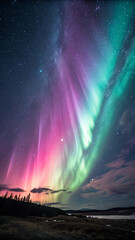Fantasy Universe Aurora &ndash; Dreamy Cosmic Colors in HD Space Art