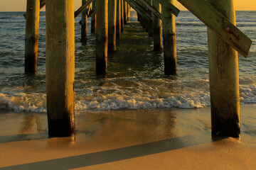 pier on the beach