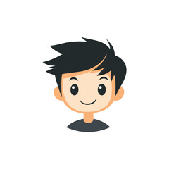 Cute Boy Cartoon Avatar