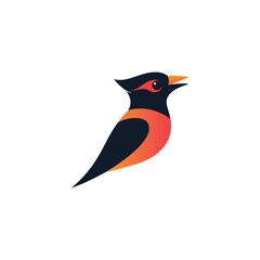 vector illustration of a bird