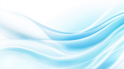 Fototapeta premium Smooth transition from white frost to icy blue on a lightly textured background with soft cold appeal