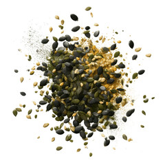 Exploding Mix of Pumpkin, Sunflower, and Sesame Seeds with Superfood Powders