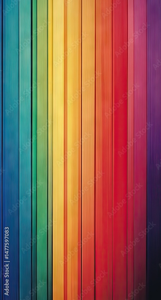 Poster a vibrant spectrum of colors blending seamlessly. creating a visually striking backdrop that symboli