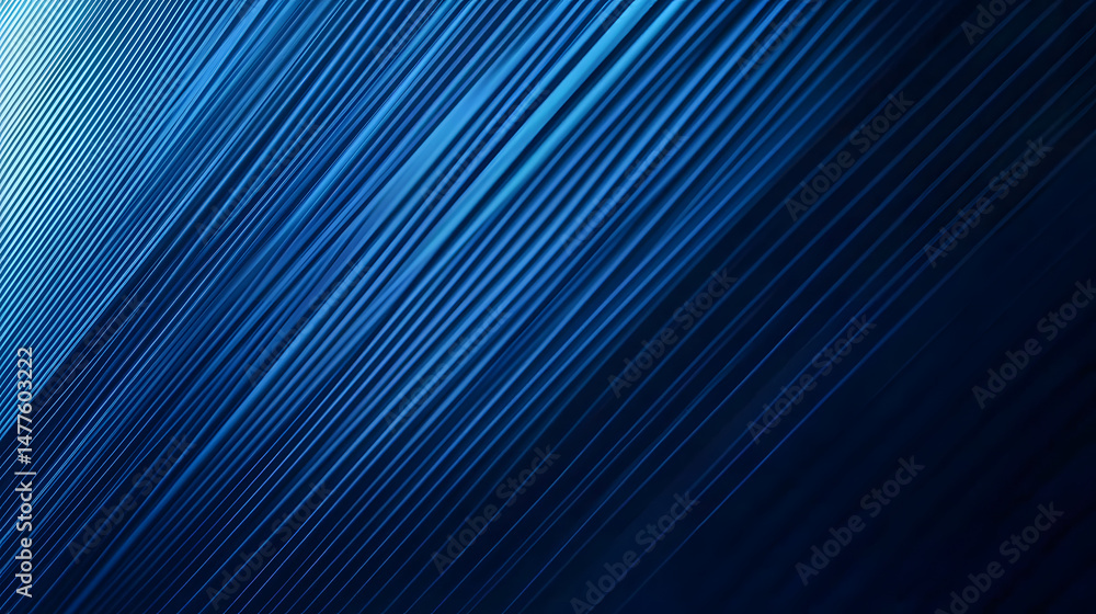 Poster gradient blue background with diagonal lines, creating a sleek and professional design. ideal for us