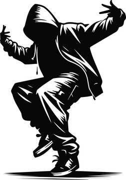 Isolated Breakdancer Icon