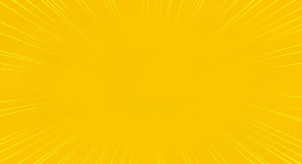 Fototapeta premium Golden Radiance Burst