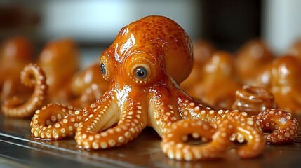 Candied Octopus – A Sweet and Detailed Treat
