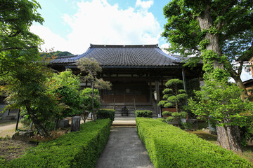 兵庫県勝岡市　勝林寺の風景