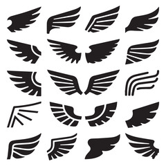 Elegant Wing Silhouettes Collection