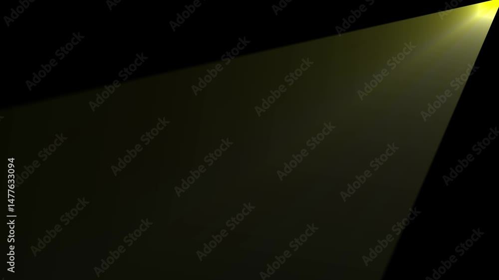Poster dynamic beam of light illuminating abstract background space in dark environment dramatic lighting e
