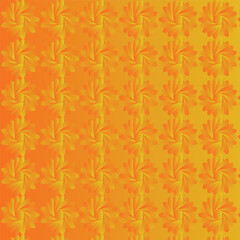 pattern, seamless, wallpaper, vector, illustration, texture, design, leaf, floral, decoration, ornament, flower, art, orange, autumn, nature, yellow, vintage, decor, textile, style, fabric, damask, el