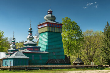 Orthodox church of the Archangel Michael in Swiatkowa Wielka, Poland.