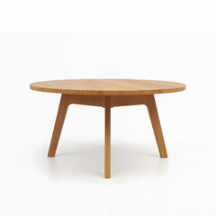 furniture table and chairs isolated on white background