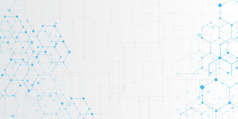 Concept for New Technology Corporate Business & development background. vector illustration