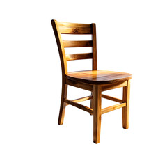 minimalist chair, in natural shadow lighting, on transparent background, realistic product mockup, high-resolution, no shadows, studio lighting, isolated, photorealistic