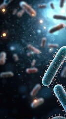 Bacterium microscopic organism medical science cell research