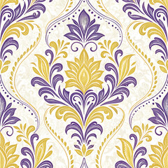 Damask Digital Paper, Vintage Patterns,, Chic Printable Patterns, Seamless Backgrounds , Elegant Scrapbook Patterns. Pefrect for fabrics, wallpapers